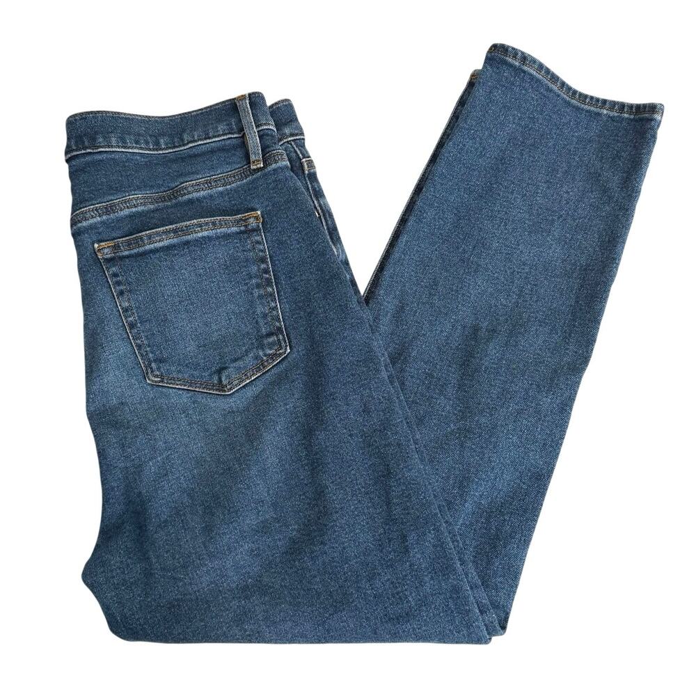 LOFT The Slim denim jeans dark wash size 30 (10)